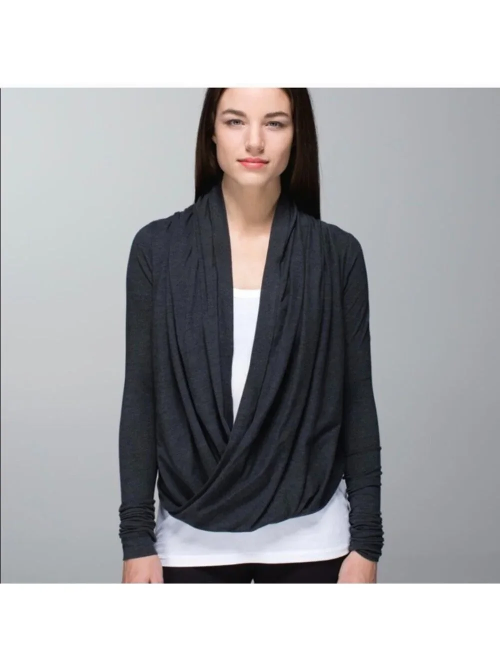 Lululemon Iconic Wrap Heathered Black